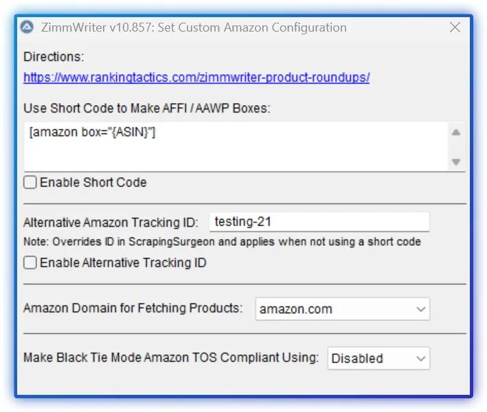 Amazon Override